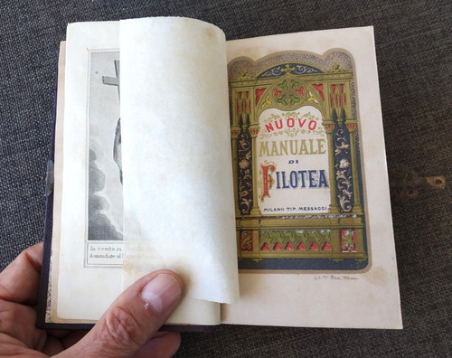 Nuovo manuale filotea di - nuovo,