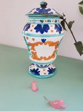 Vaso vintage ceramica smaltata