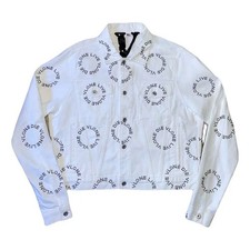 Giacca denim con strass Vlone