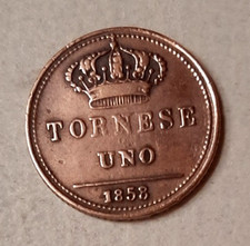 REGNO DELLE DUE SICILIE - FERDINANDO II - TORNESE 1858
