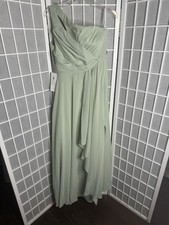 Sage A-Line One Shoulder