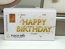FUSCO ORO LINGOTTO  1 GRAMMO