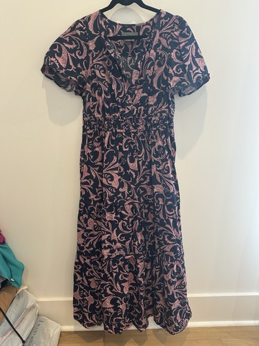 Maxi abito anthropologie blu - maxi,