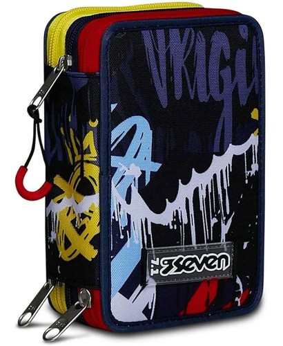 Astuccio zip completo scuola - 3,