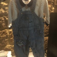 Salopette Neonato 2 Pezzi Brums 9 Mesi