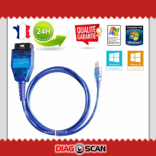 Cable kkl compatible - kkl, avec