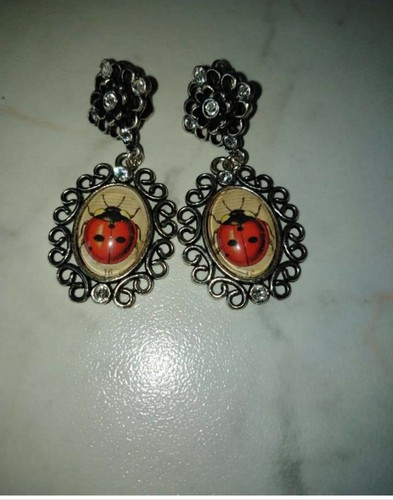 Orecchini donna con cameo - orecchini,