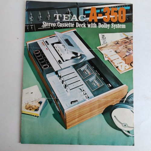Teac 350 stereo - stereo, cassette