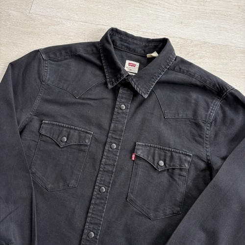 Levi camicia denim uomo blu - levi's,