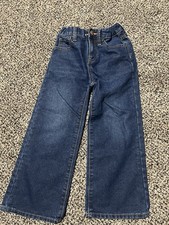 Jeans blu denim invecchiato hi