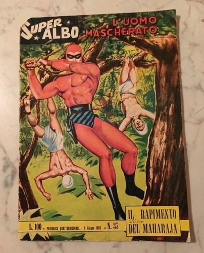 Super albo uomo mascherato - l'uomo,