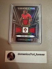 Panini Obsidian 2023-24 Rafael Leao - Portugal Trifecta Relic /199