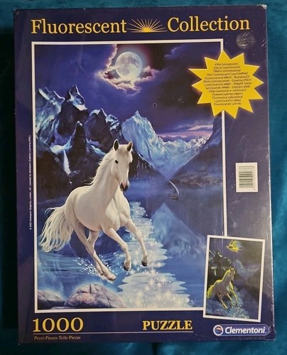 Stallone bianco puzzle 1000 - stallone,