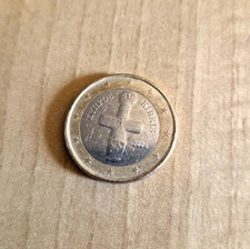 MONETA 1 EURO CIPRO 2008