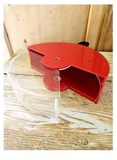 Guzzini Serie Papillon By Furio Minuti Porta Torta Piatti Piatto Rosso