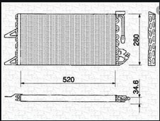 Radiatore aria condizionata - radiatore,