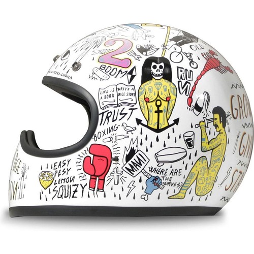 Casco moto integrale - , racer