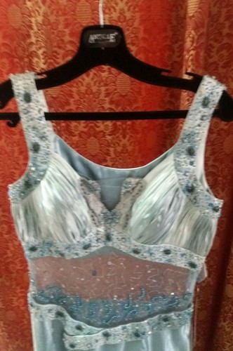 Vestito sposa azzurro - , elegante