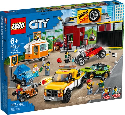 Lego city 60258 autofficina - lego,