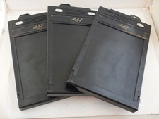 3x Linhof Original Cut Film Holder for 13x18 13x18cm Chassis Toyo Sinar Excellen