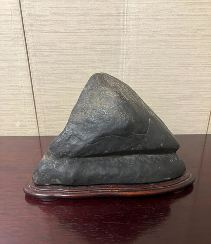 Japanese suiseki viewing stone - suiseki,