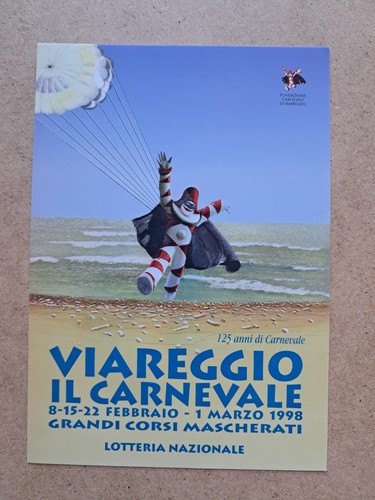 Cartolina lotteria carnevale - cartolina,