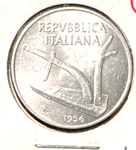 Italy 1956 lire 93 bu - 1956, km