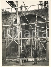 1937 MILANO Parco Sempione - Costruzione gabbia per lupi donati alla città *Fot