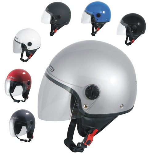 Casco jet demi scooter moto - demi,