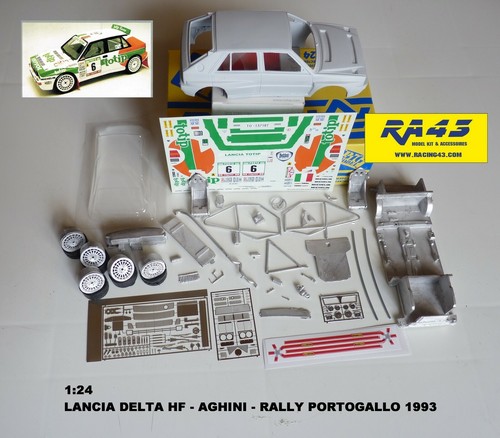Lancia delta hf rally - 1/24,