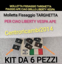 MOLLETTA FISSAGGIO TARGHETTA