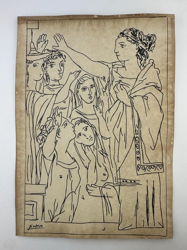 Pablo picasso coa dipinto - picasso,