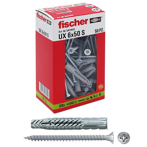 Fischer tasselli 6x50 - tasselli, ux
