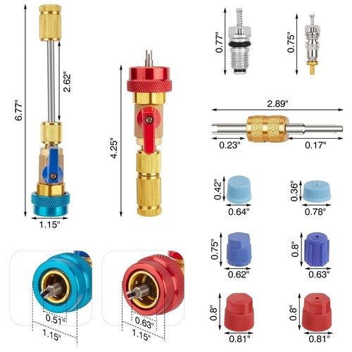 Kit rimuovi nucleo valvola con - nucleo,