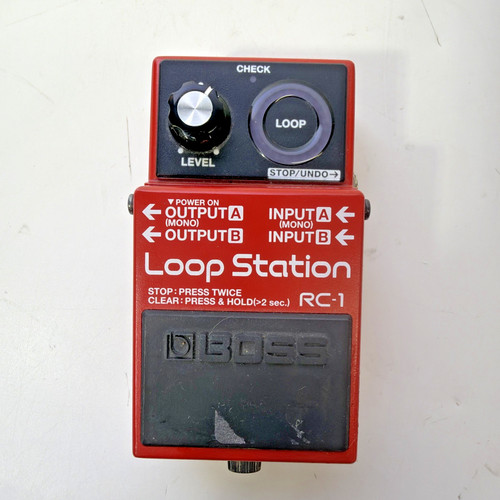 Boss loop station pedale - loop,