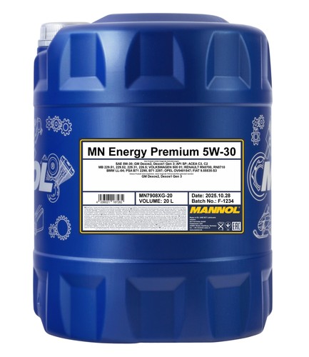 Mannol energy premium - 20,