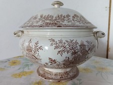Zuppiera Colandine con decori a Chinoiserie antica - inizi '800