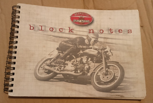 Aermacchi block notes sulle - aermacchi,