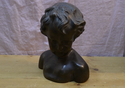 Mezzobusto bronzo statua - mezzobusto,