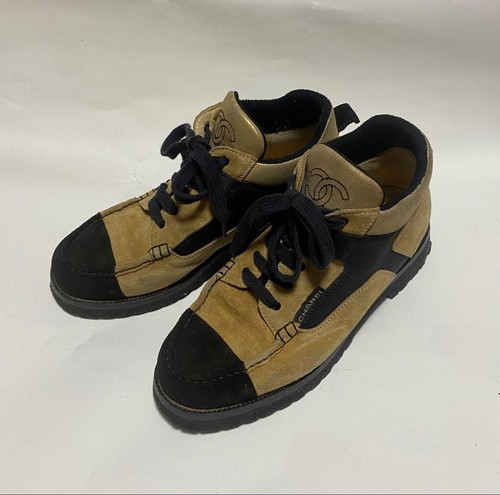 Sneakers chanel beige pelle - chanel, x