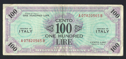 Allied military currency - allied,