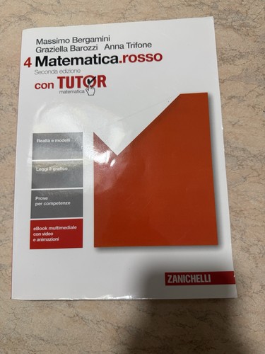 Matematica rosso seconda - 4,