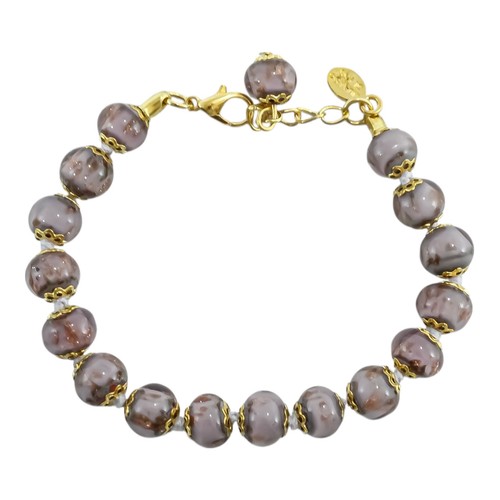 Bracciale vetro murano - bracciale, in