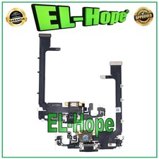 CONNETTORE RICARICA APPLE IPHONE 11 PRO MAX MICROFONO FLAT DOCK CHIP CARICA NERO