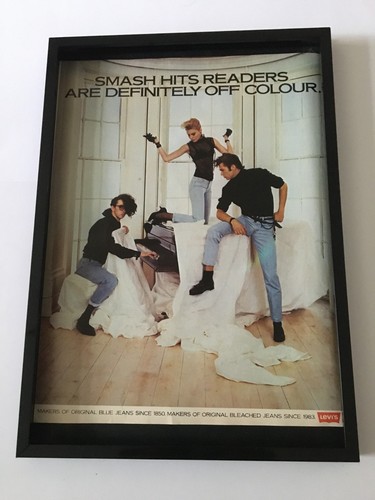 Levi jeans 1983 framed - levi's, jeans-1983