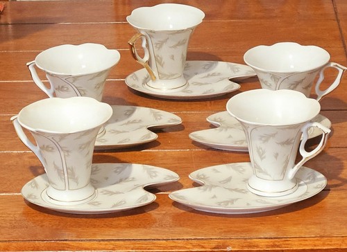 Set tazze tè vintage - 5, da