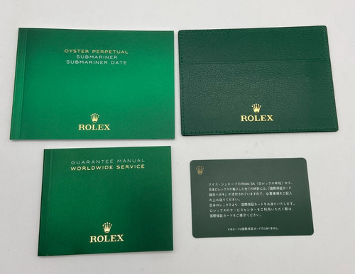 Set libretto originale rolex - libretto,
