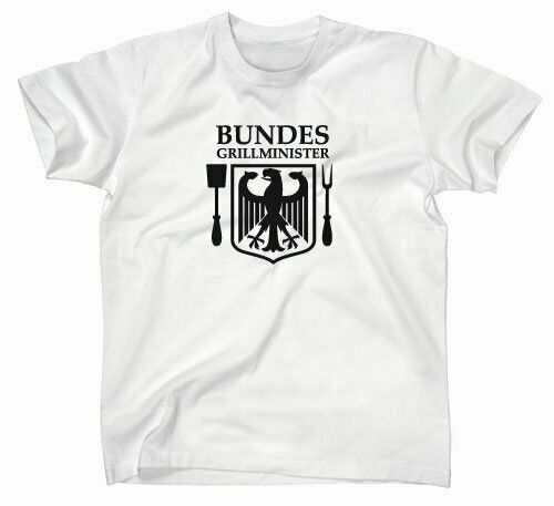 Maglietta bundesgrillminister - maglietta,