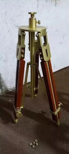 Treppiede legno vintage - treppiede,
