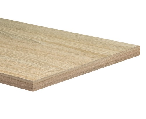 Mensola squadrata rovere - mensola,